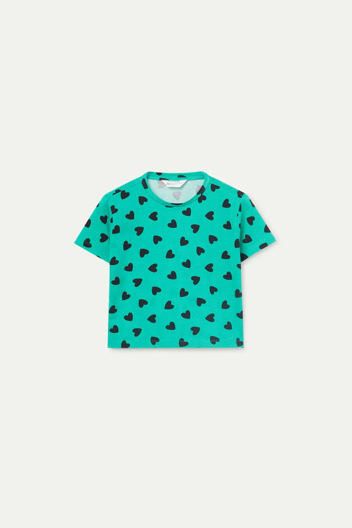 T-SHIRT BAMBINA CUORI